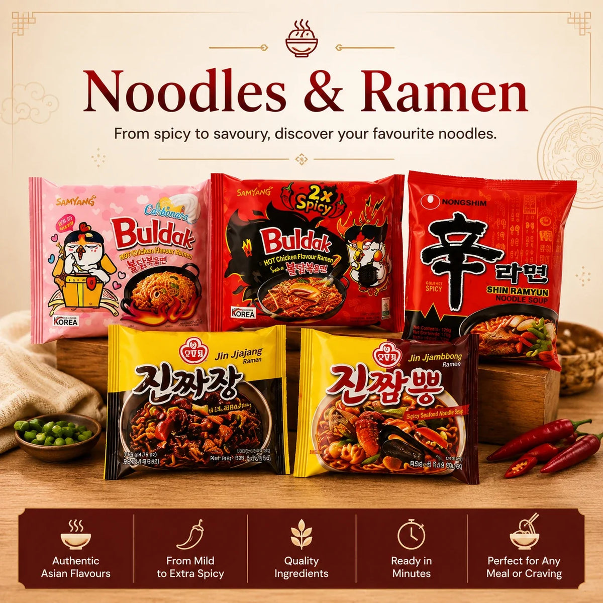 Instant Noodles & Ramen