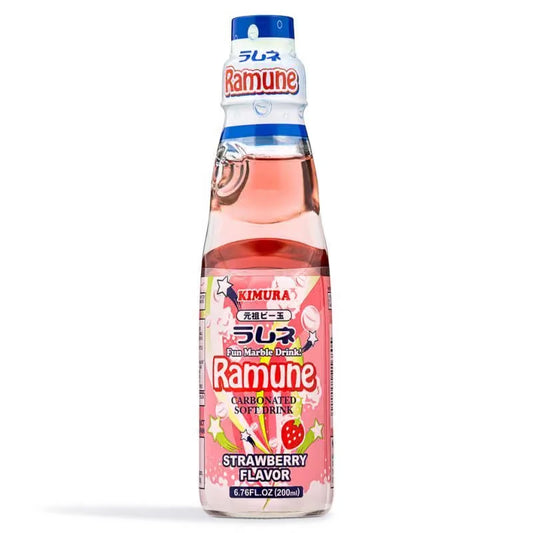 Kimura Ramune Strawberry 200ml