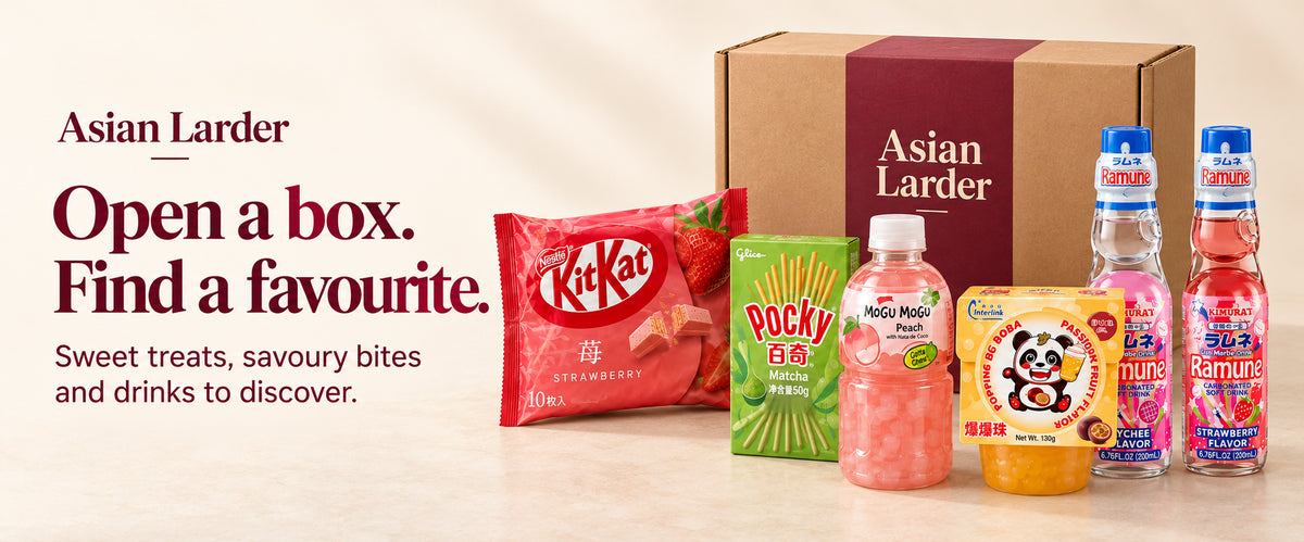 Asian Snack Box with Drinks – 12-Item Discovery Box