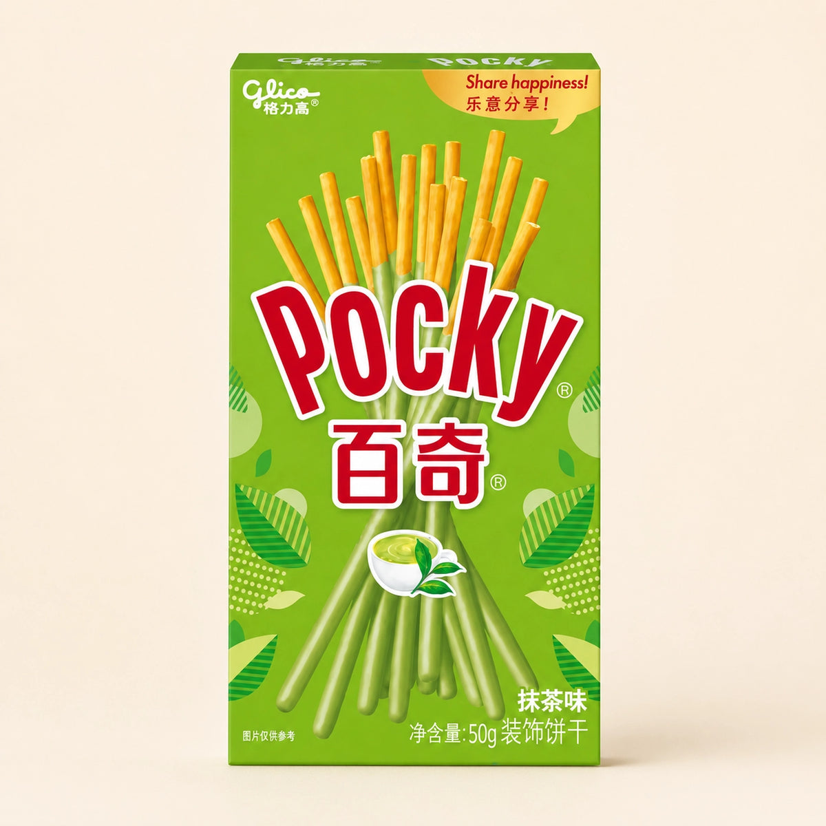 Glico Pocky Matcha Biscuit Sticks 50g