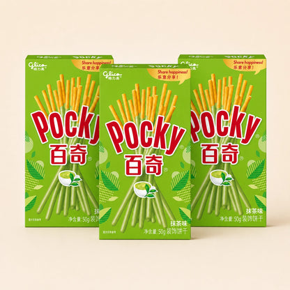 Glico Pocky Matcha Biscuit Sticks 50g