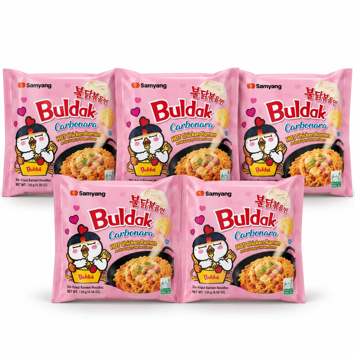 Samyang Buldak Carbonara Ramen 5 pack