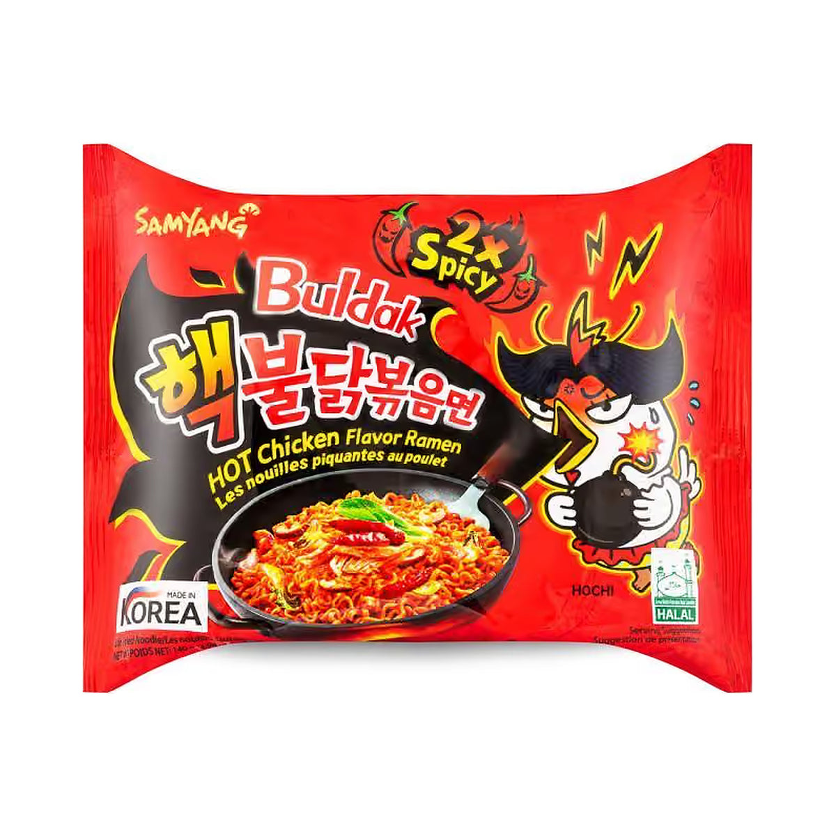 Samyang Buldak Hot Chicken Ramen 2x Spicy