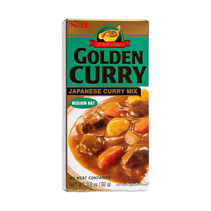 S&B Golden Curry Japanese Curry Mix Medium Hot 92g