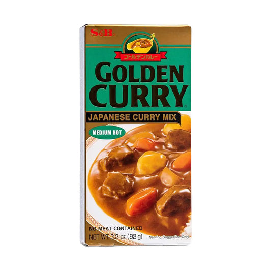 S&B Golden Curry Japanese Curry Mix Medium Hot 92g