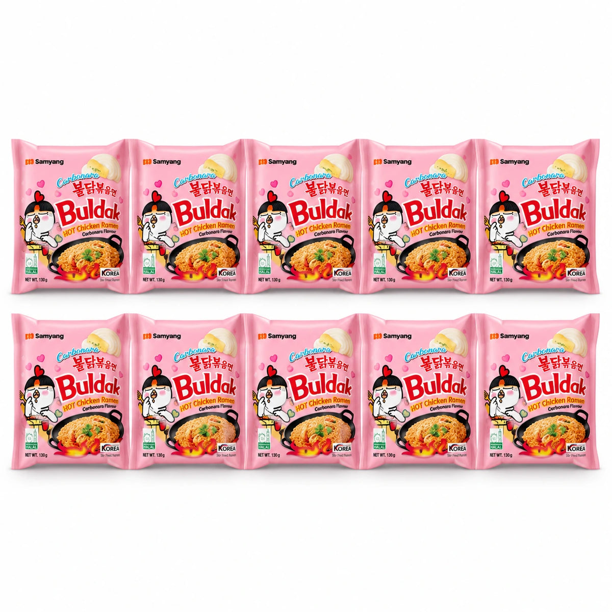Samyang Buldak Carbonara Ramen 10 pack