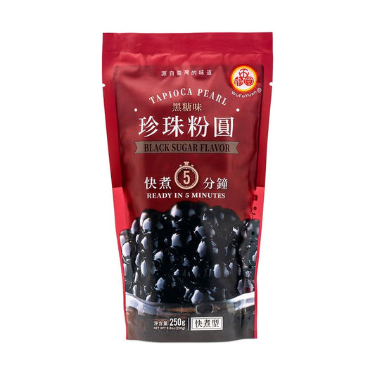 Wu Fu Yuan Tapioca Pearl Black Sugar Flavour 250g pack